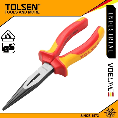 Picture of Tolsen Injection Insulated Long Nose Plier 6”  V38136