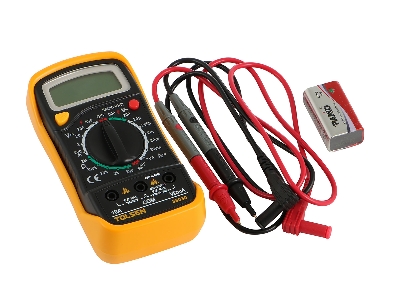 Picture of Tolsen Digital Multimeter w/ LCD Color Screen (AC/DC) 38030 CE Approved