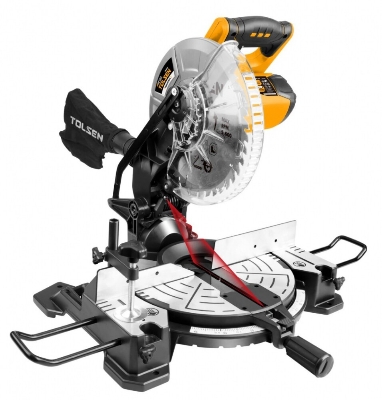 Picture of Tolsen Mitre Saw w/ Laser Assist (1800Watts) Free 5pcs Accessories PWRBLAST X 79530
