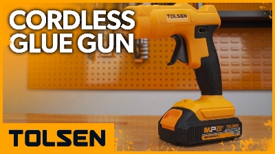 Picture of Tolsen 20V Li-ion Cordless Glue Gun with 3Pcs Glue Stick (Not Included Battery and Charger) Model 87316