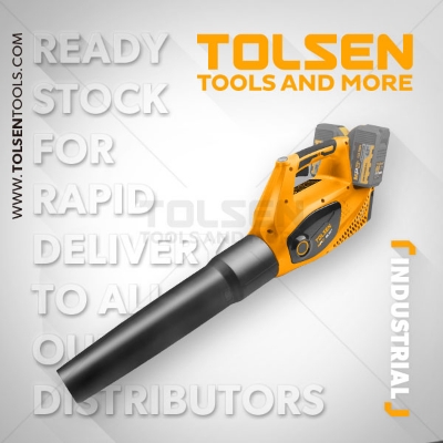 Picture of TOLSEN LITHIUM-ION BLOWER 800W 2X20V (Not Included Battery and Charger) Model 87340