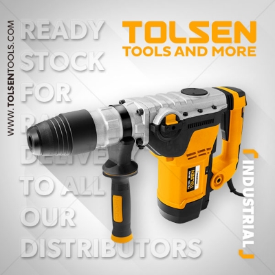 Picture of Tolsen 1250w Rotary Hammer, SDS MAX chuck 40mm Model: 88540