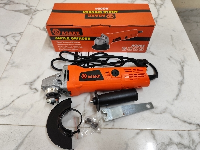 Picture of ASAKE 4" Professional Angle Grinder 2200W, 100mm, Back Switch, Model: AG004