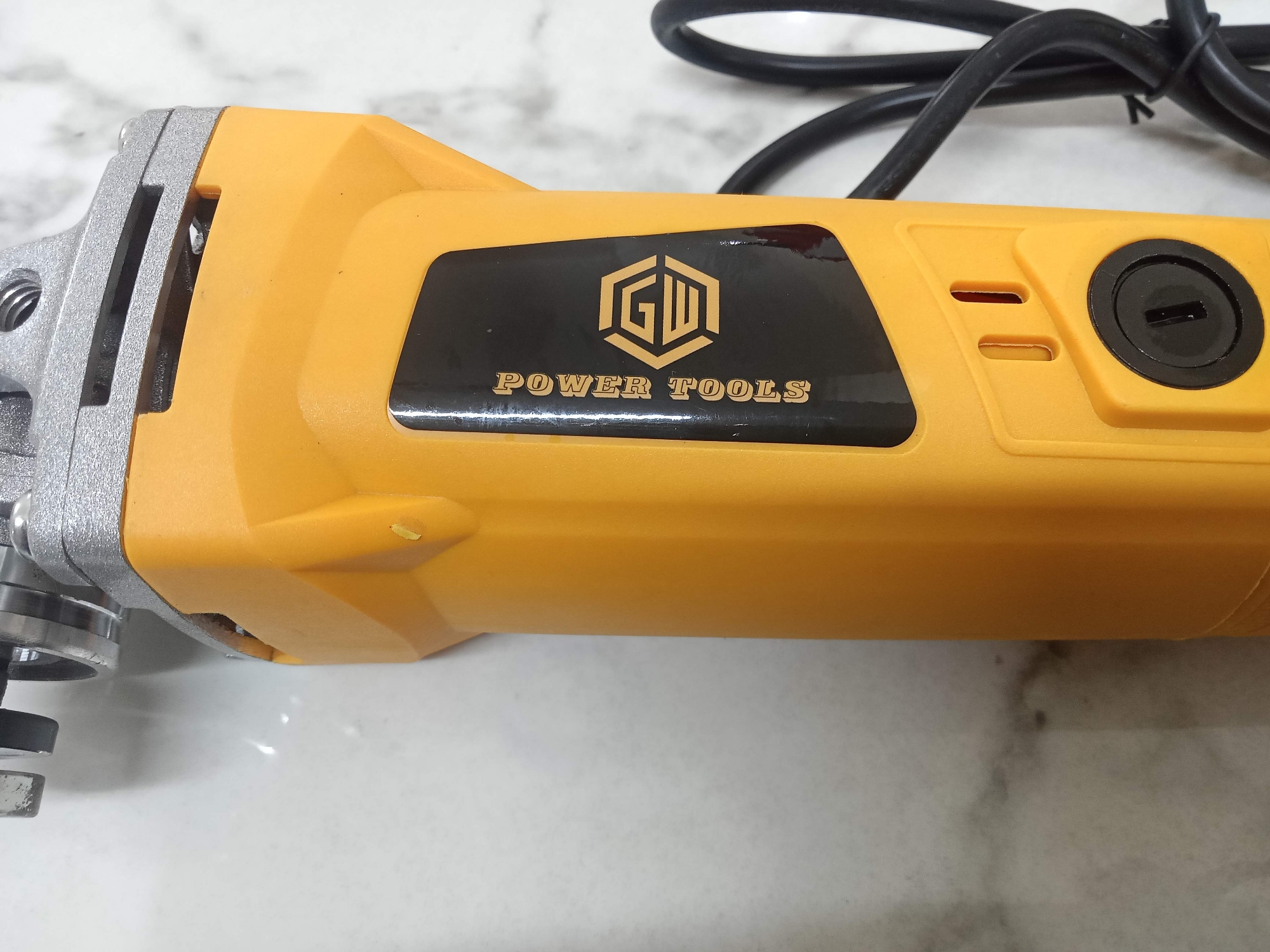 Picture of GW 4" Professional Angle Grinder 2200W, 100mm, Back Switch, Model: AG004 GW Power Tools