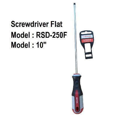 Picture of ROYAL Screwdriver FLAT SL6x250mm 10" Model RSD-250F