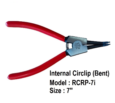 Picture of ROYAL Royal Circlip Plier Inner Bent 180mm 7" Model RCRP-7i