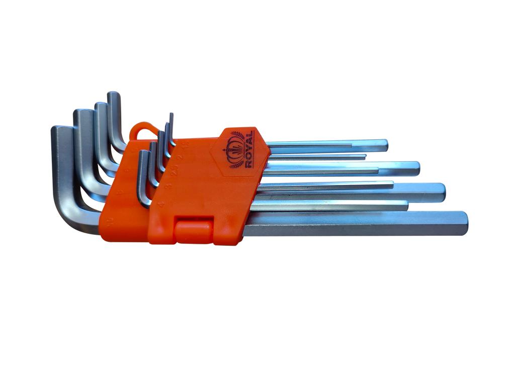 Picture of ROYAL 9pcs L-Type Hex Key Set Model RLK-HEX