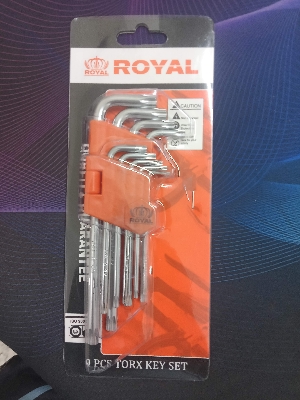 Picture of ROYAL 9pcs TORX Key Set Model RLK-TORX