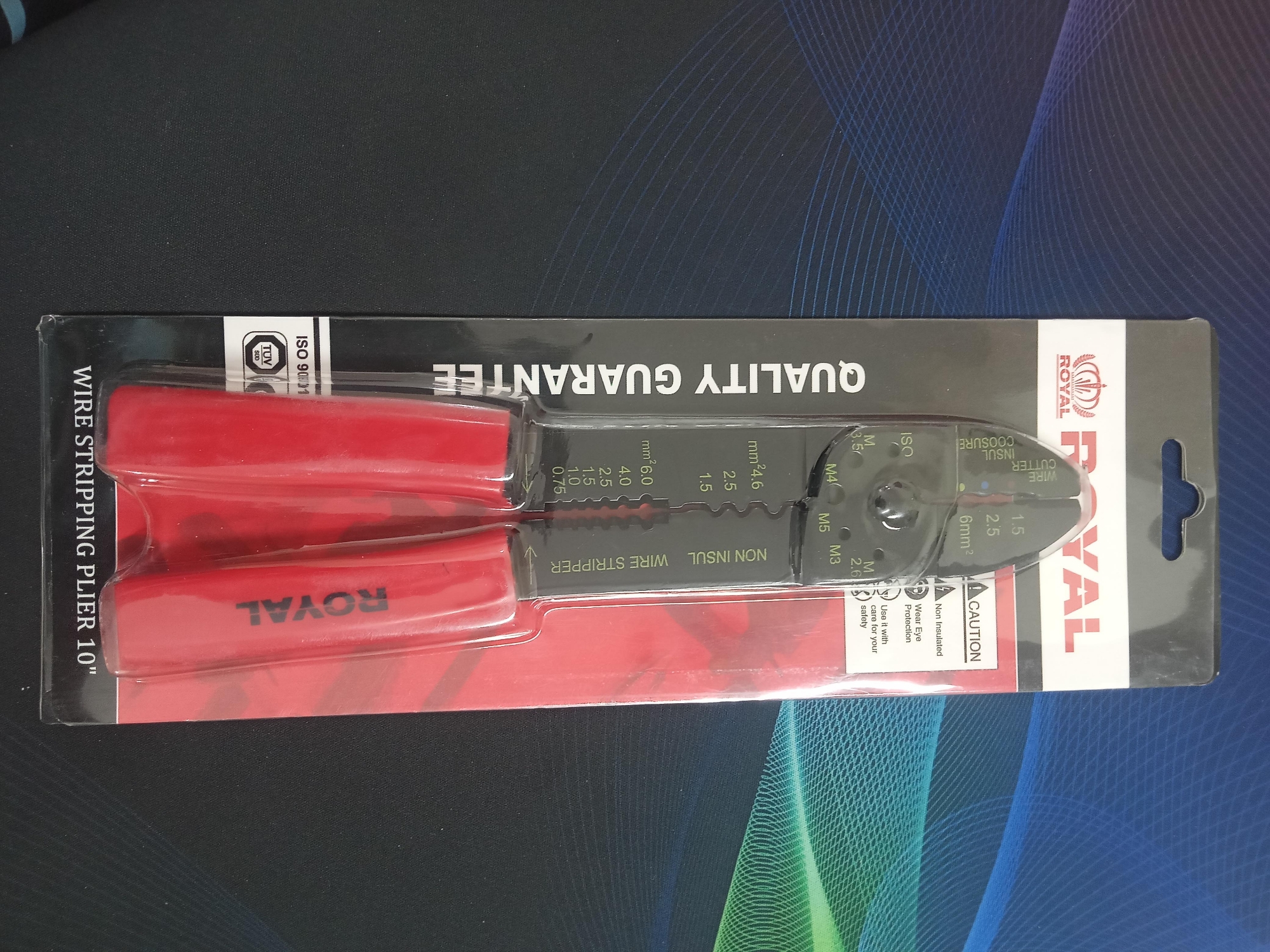 Picture of ROYAL Wire Stripping Plier 200mm 10" Model RWSP-10