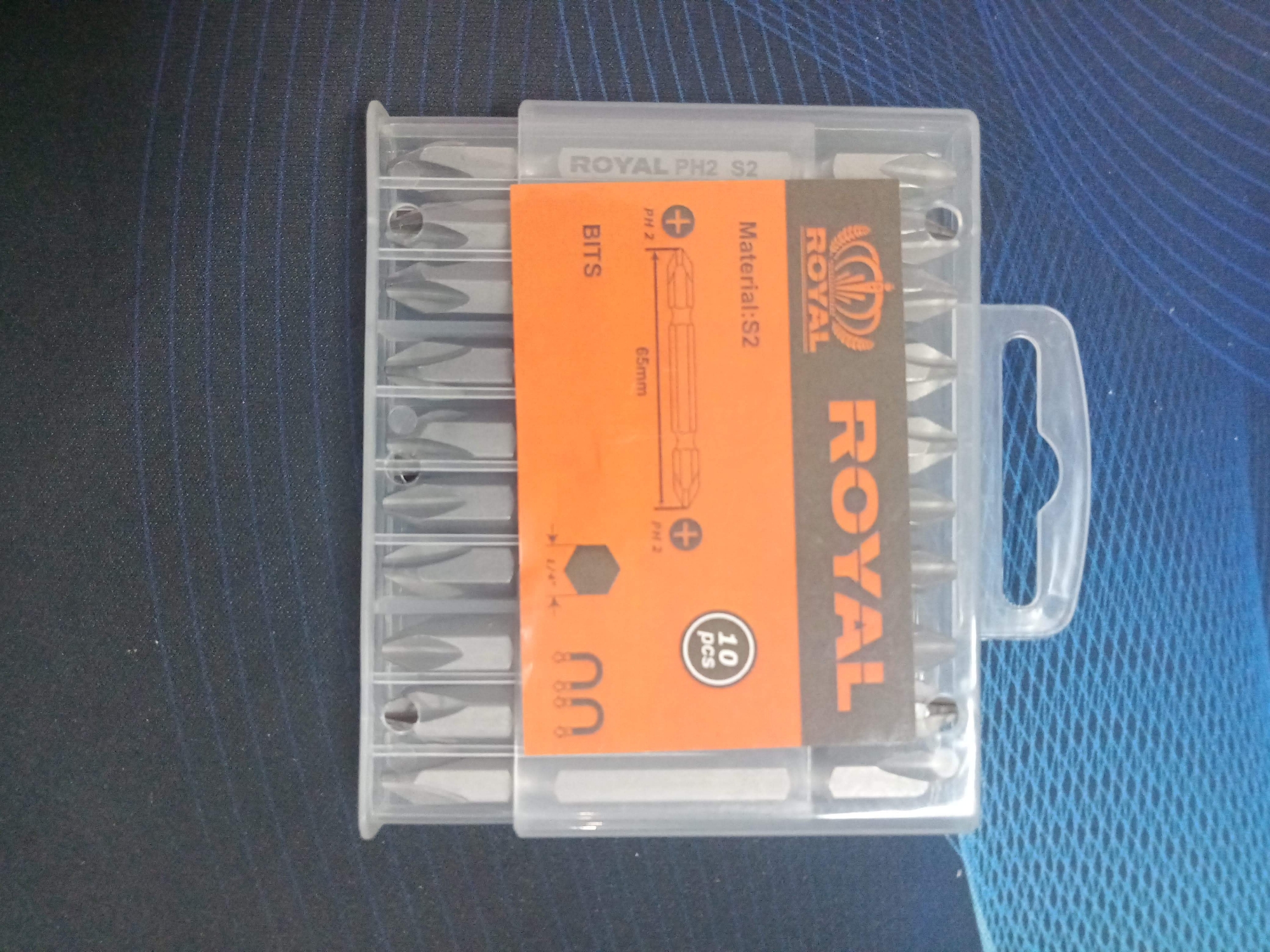 Picture of ROYAL 10pcs Drill Bits Set Size PH2 Model S2
