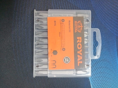 Picture of ROYAL 10pcs Drill Bits Set Size PH2 Model S2