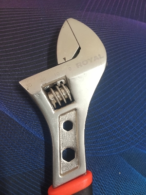 Picture of ROYAL Adjustable Wrench 250mm 10" Model RAW-10