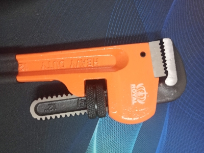 Picture of ROYAL Pipe Heavy Duty Pipe Wrench 300mm 12" Model RPW-12