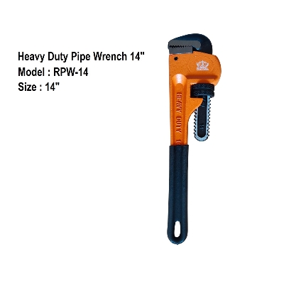 Picture of ROYAL Heavy Duty Pipe Wrench 350mm 14" Model RPW-14