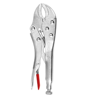Picture of CROWN 7" Locking grip pliers, curved round jaws 180mm CPHPL-GRA07