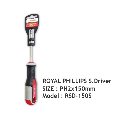 Picture of ROYAL PH2x150mm Phillips Screwdriver With Magnetic Tip Model RSD-150S