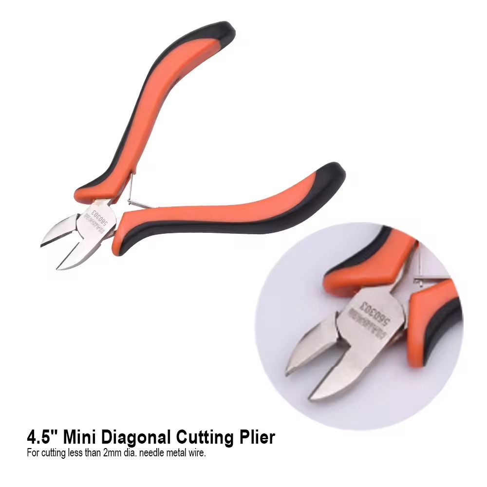 Picture of Harden 3Pcs Mini Pliers Set 4.5" High Quality Jewelry Making Tools Model: 560309