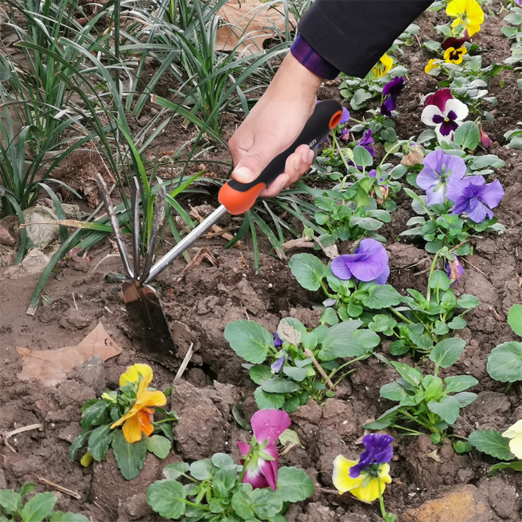 Picture of HARDEN Combination Hoe & Fork Stainless steel 310mm hand garden small shovel farm agricultural tools spade garden trowel 632704