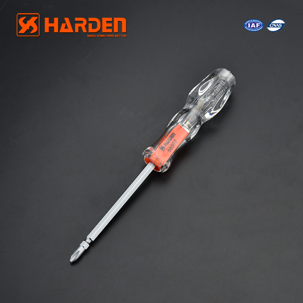 Picture of Harden Tester 205mm Dual Purpose Tester (Star / Flat) Voltage range 80-550V Professional 660007 - Comprehensive Voltage Tester