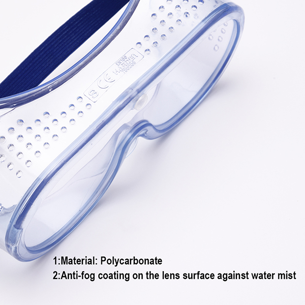 Picture of Harden 160mm Safety Goggle High Precision Quality Disposable Safety Glasses Protective Goggles 780205