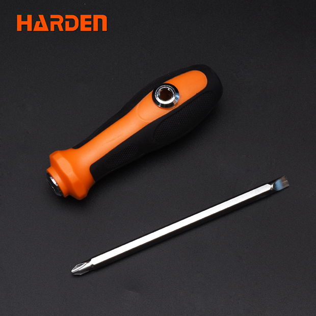 Picture of Harden 2 IN 1 Screwdriver Set (PH2/ SL6) Cr-V, Magnetic 550391