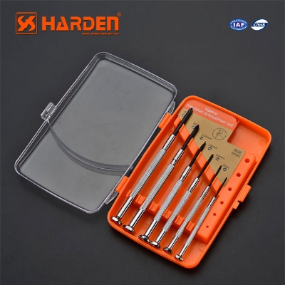 Picture of Harden Professional 6Pcs Precision Screwdriver Set 550121