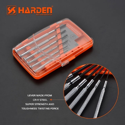 Picture of Harden Professional 6Pcs Precision Screwdriver Set 550121