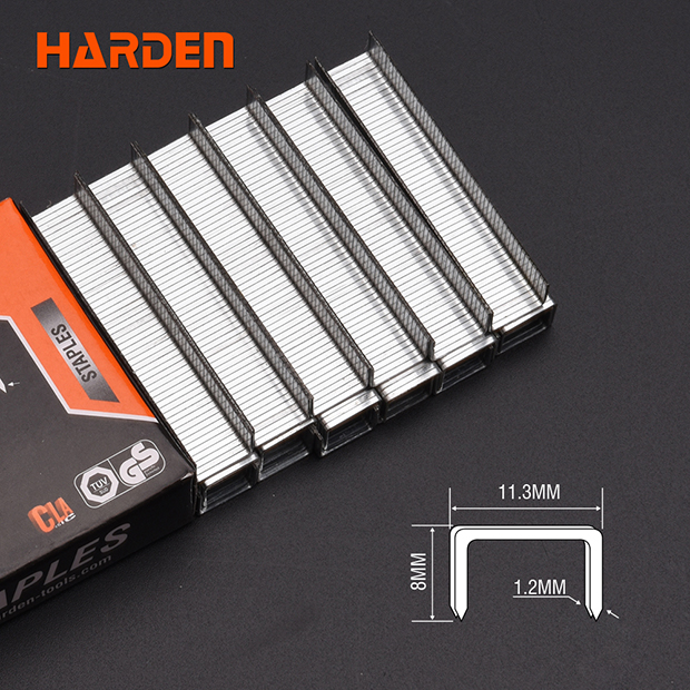Picture of Harden 1000Pcs Staples 1.2 X 8mm Staple Wood Decorative Nail for Sofas Furniture 620828