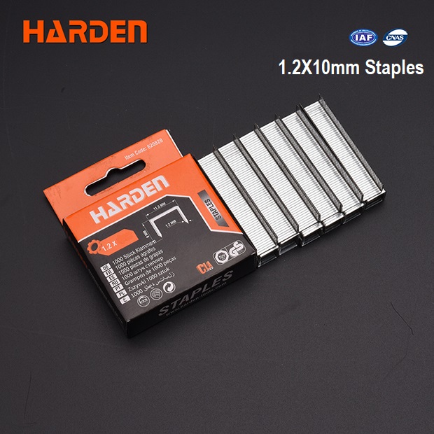 Picture of Harden 1000Pcs Staples 1.2 X 8mm Staple Wood Decorative Nail for Sofas Furniture 620828
