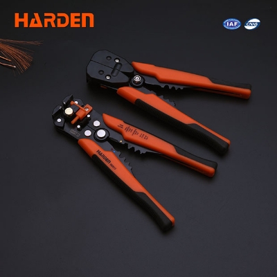 Picture of Harden 6" Automatic Wire Stripper Automatic Cable Wire Stripper Crimping Plier Self Adjusting Crimper For Electrician Crimping 660613