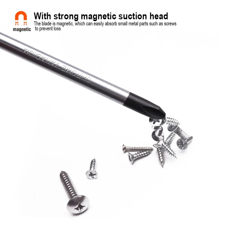 Picture of Harden PH2x38mm Philips Magnetic Screwdriver 6" (148mm) Star Screwdriver with strong magnet Premium Quality 550281