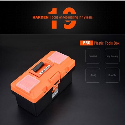 Picture of Harden 15" Professional Plastic Tools Box (355mm x 185mm x 180mm) 520301