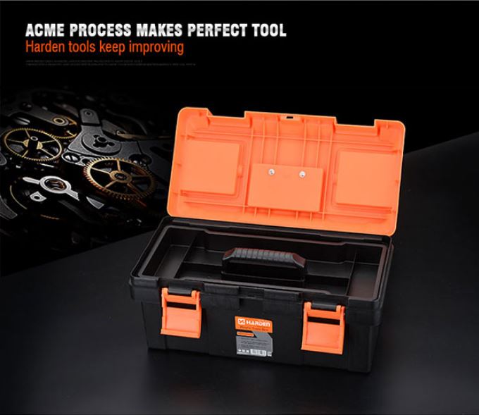 Picture of Harden 15" Professional Plastic Tools Box (355mm x 185mm x 180mm) 520301