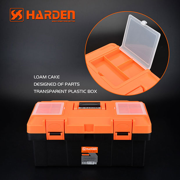 Picture of Harden 15" Professional Plastic Tools Box (355mm x 185mm x 180mm) 520301
