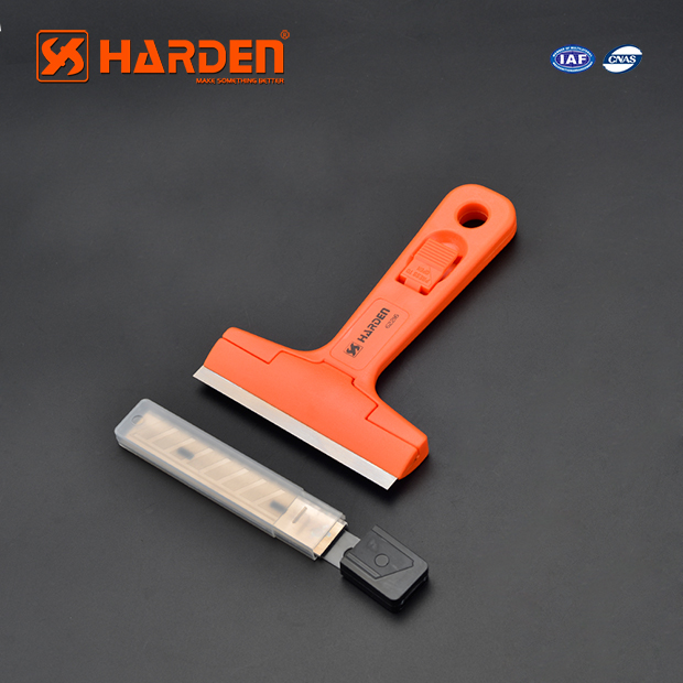 Picture of Harden Scraper, 145mm Plastic Scraper, Plastic Cleaning Safety Floor Scraper Sharp Blade Paint Scraper Putty Sharp Paint Tool 620216