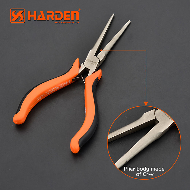 Picture of Harden 4.5" Professional Mini Lengthen (Extra Long) Nose Plier 560308