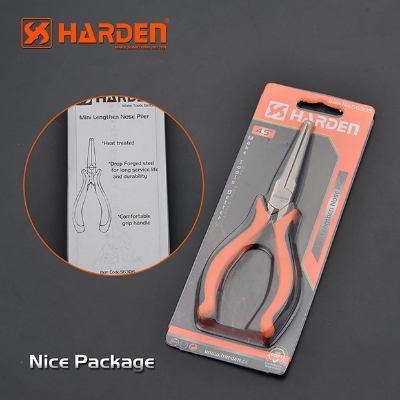 Picture of Harden 4.5" Professional Mini Lengthen (Extra Long) Nose Plier 560308