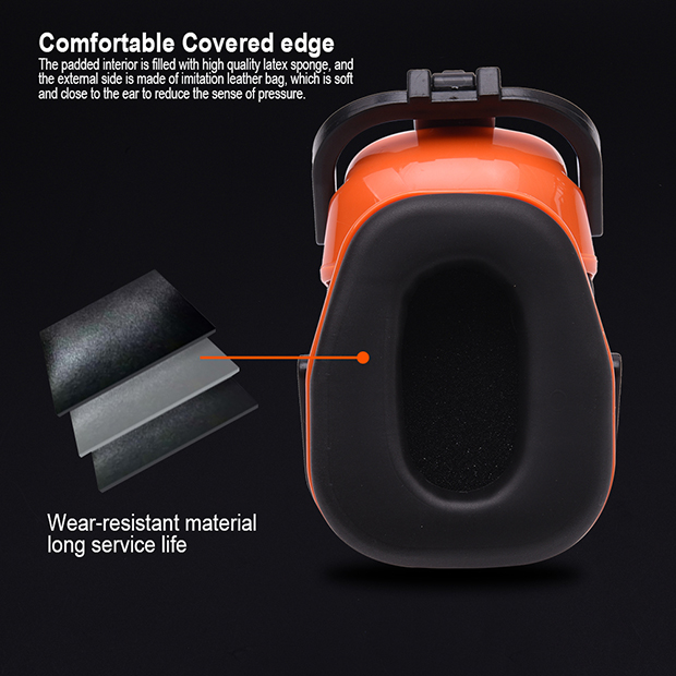 Picture of Harden Fordable Ear Muff SNR: 28dB Hearing Noise Protection Earmuffs Shooting Noise Cancel Cover Head Ear Muffs Hearing Protection Sound Suppression Ear Muffs 780312