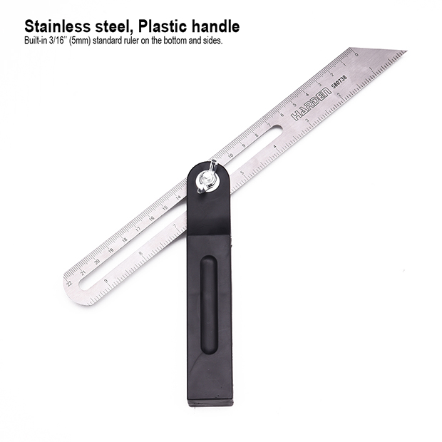Picture of Harden 8" / 200mm Sliding Bevel Ruler 580738