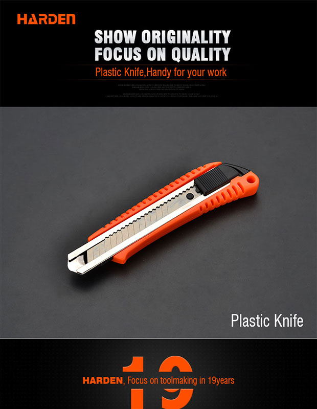 Picture of Harden Professional 18mm Plastic Cutter Snap-Off Cutter 570306