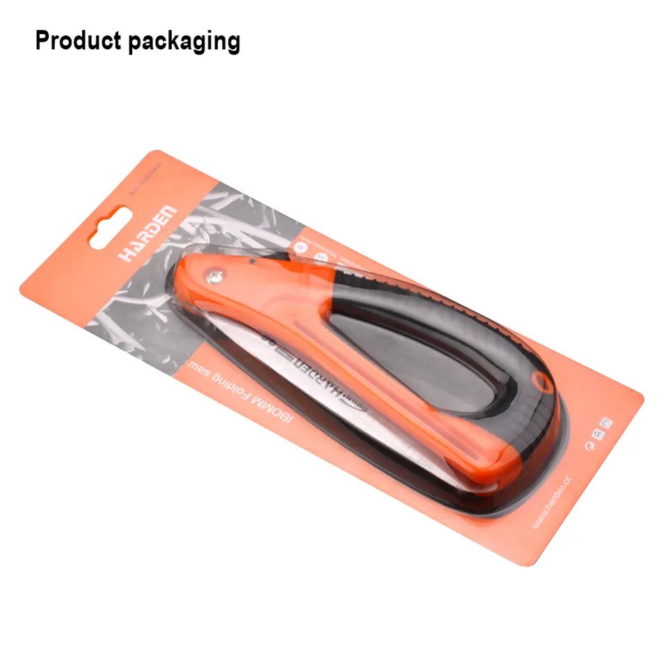 Picture of Harden 180mm D Type Folding Saw High quality fold small hand pruning saw portable woodworking tree cutting wood for cutting trees hand saw 631302
