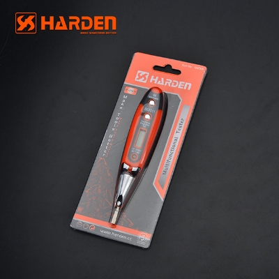 Picture of Harden Tester 210mm Multi-Functional Digital Tester, AC DC Voltage range 12-250V Chrome Vanadium Professional 660011