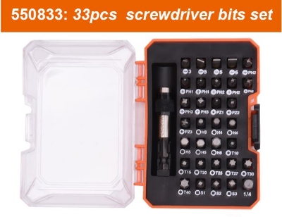 Picture of Harden 33Pcs Screwdriver Bits Set Repair Tools Kit Magnetic 550833