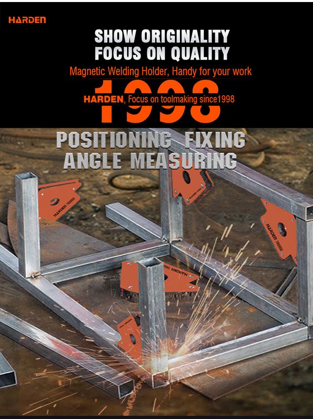 Picture of Harden 25LB / 50LB / 75LB Magnetic Welding Holder 765025 / 765050 / 765075