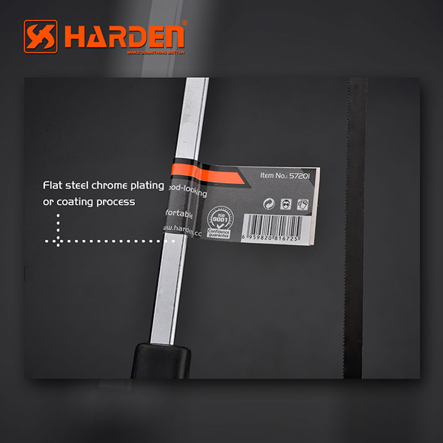 Picture of Harden 6" Mini Hacksaw frame Professional T12 Steel Cutting Mini Pruning Hacksaw Frame 610701