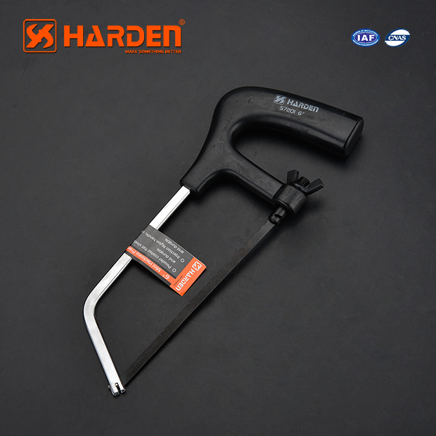 Picture of Harden 6" Mini Hacksaw frame Professional T12 Steel Cutting Mini Pruning Hacksaw Frame 610701