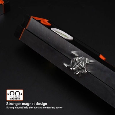 Picture of Harden 16" Spirit Level with Magnetic Design (400mm) and Heavy-Duty Aluminum Body 580534