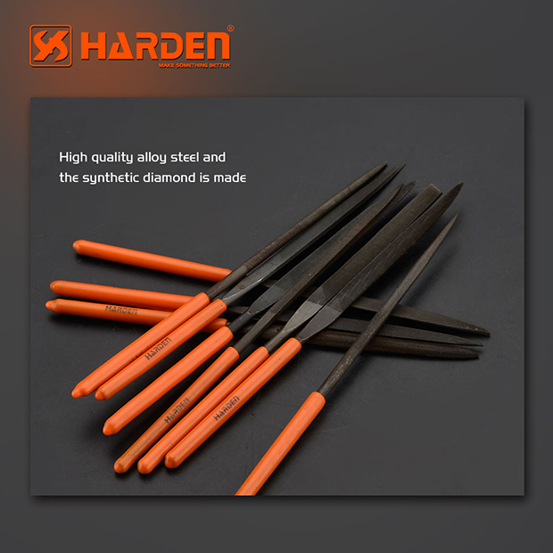 Picture of Harden 10Pcs Needle Files Set (4x160mm) Professional 610622