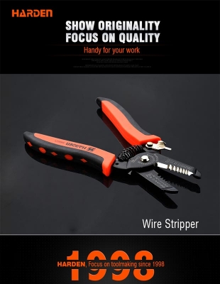 Picture of Harden 175mm Electric Wire Cutter Stripper Professional 660621