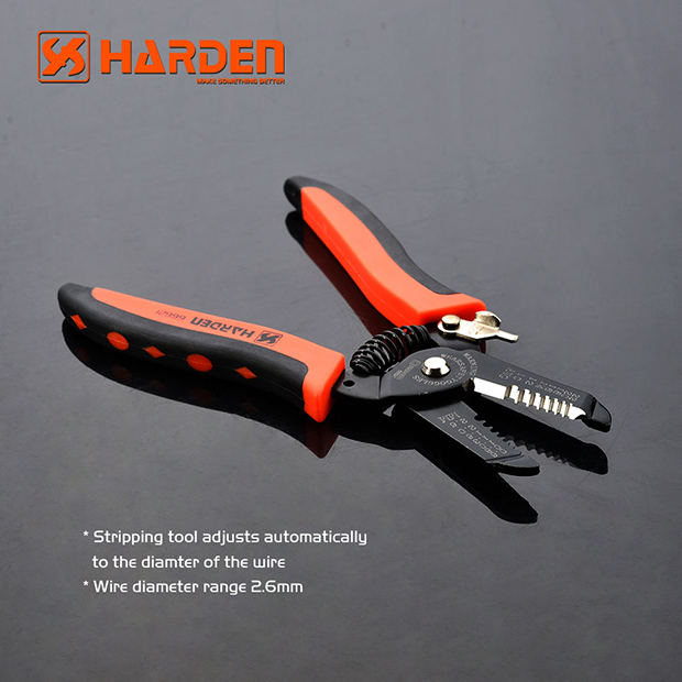 Picture of Harden 175mm Electric Wire Cutter Stripper Professional 660621